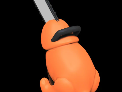 PENIS pochita 3D Print Model