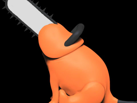 PENIS pochita 3D Print Model