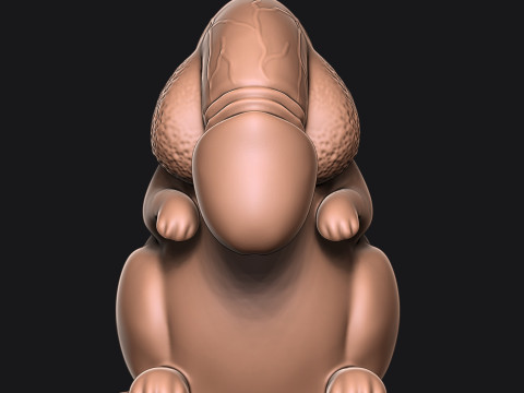 ПЕНИС мышь 3D Принт Модель