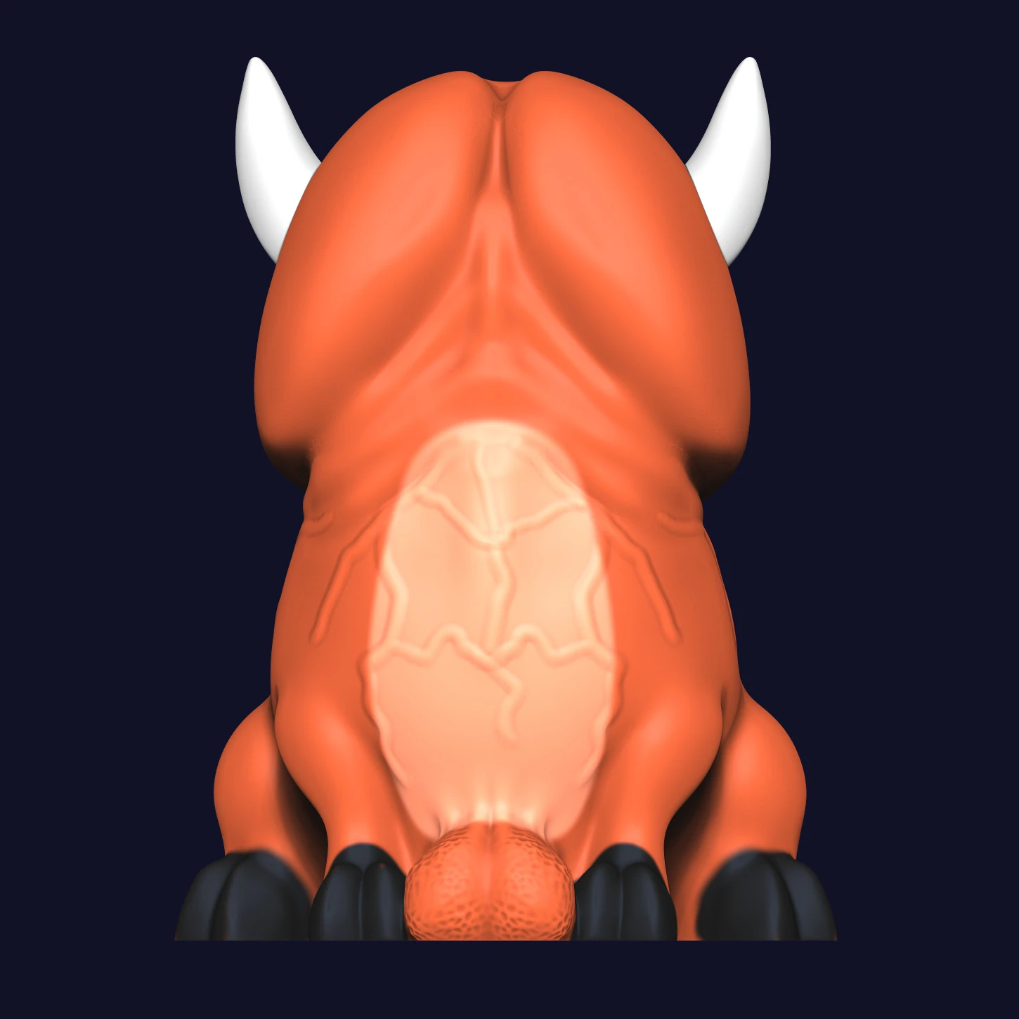 PENIS Buffalo 3D Print Model .c4d .max .obj .3ds .fbx .stl .blend 