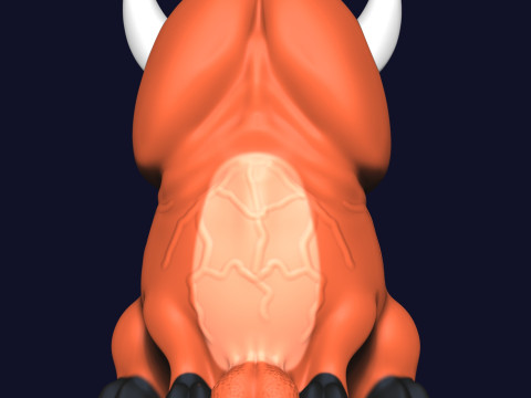 PENIS Buffalo 3D Print Model