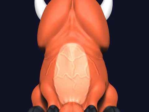 PENIS Buffalo 3D Print Model