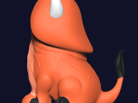 PENE Bufalo Modello di stampa 3D