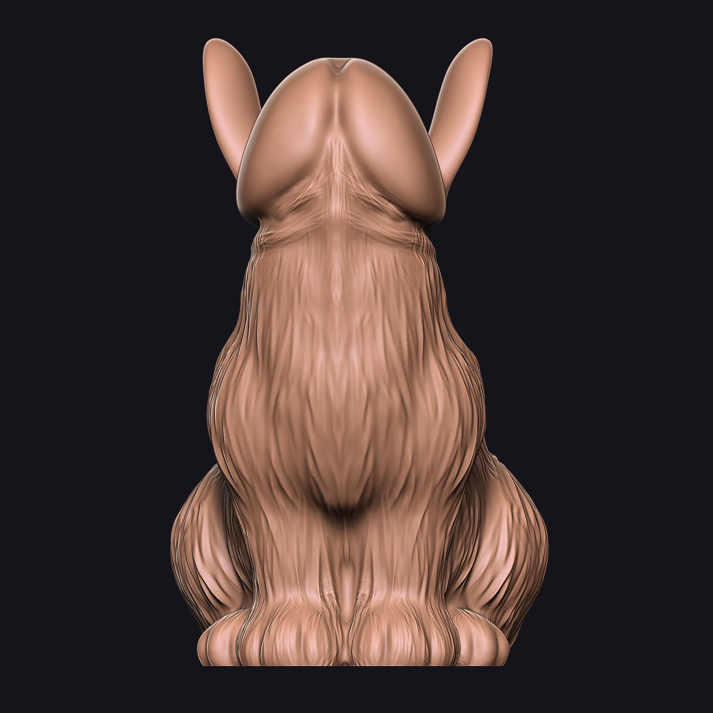 PENIS rabbit 3D Print Model .c4d .max .obj .3ds .fbx .stl .blend