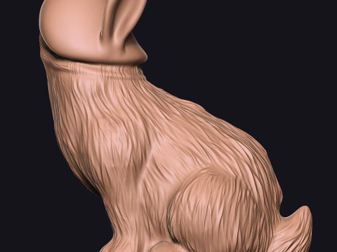 PENIS rabbit 3D Print Model