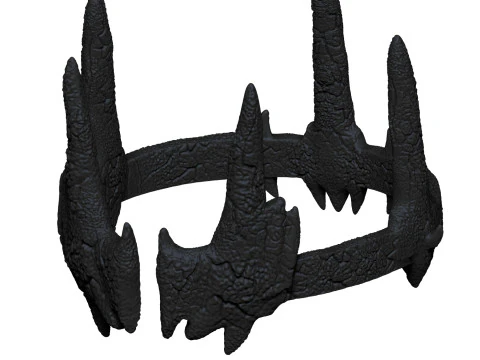 Black Adam Crown 3D Print Model