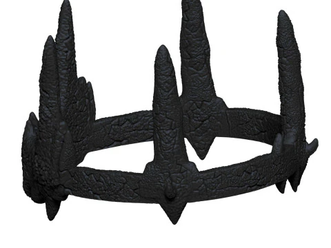 Black Adam Crown 3D Print Model