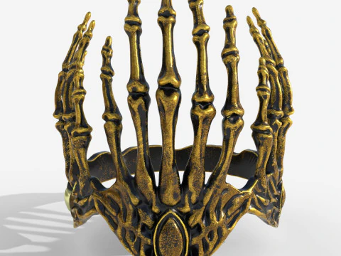 크라운 이블 3D 프린트 모델