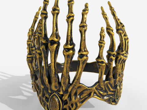 Coroa do mal Modelo de Impressão 3D