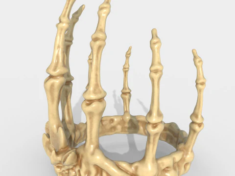 Crown sekeleton 3D Print Model