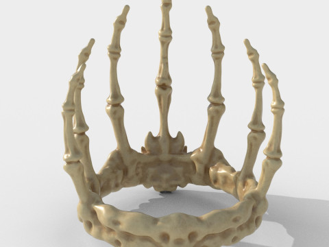 Squelette de la couronne Modèles 3D en vedette