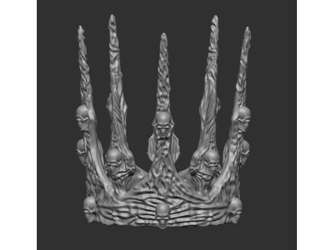 Skull Crown 3D Print Model