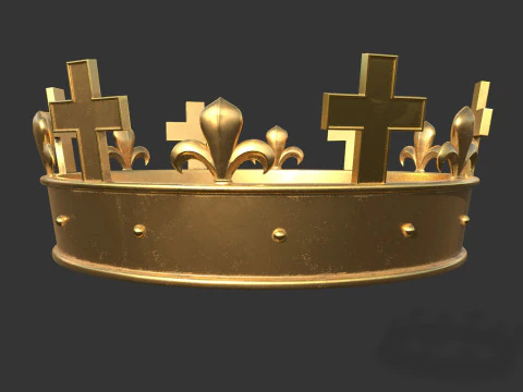 The hollow crown 3D Print Model