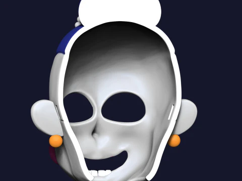 Mask ballora 3D Print Model