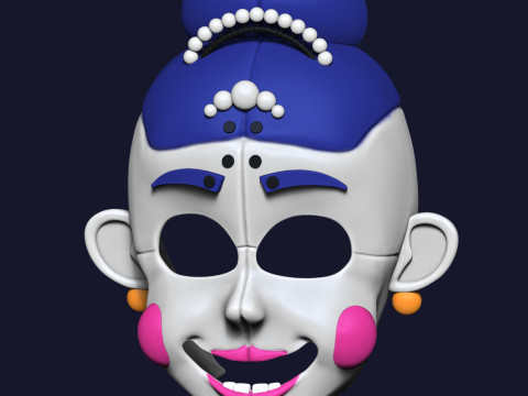 Ballora-Maske 3D Druckmodell