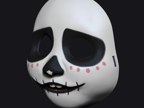 Maske Coco Miguel 3D Druckmodell