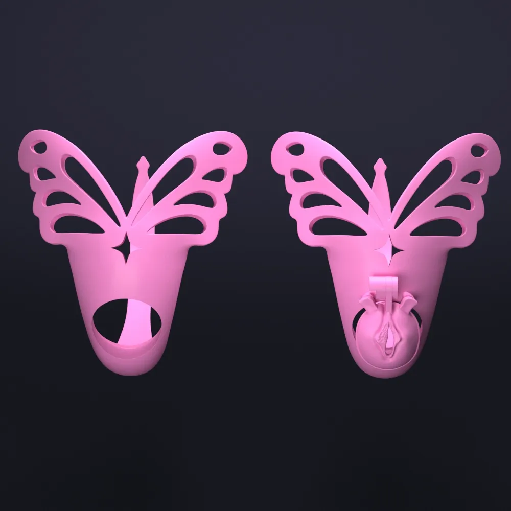Chastity Cage 3D Print Model .c4d .max .obj .3ds .fbx .stl .blend 