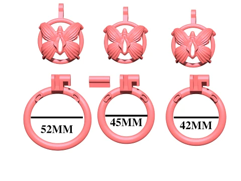 Chastity Cage butterfly 3D Print Model