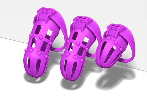 Chastity Cage 5 3D Print Model