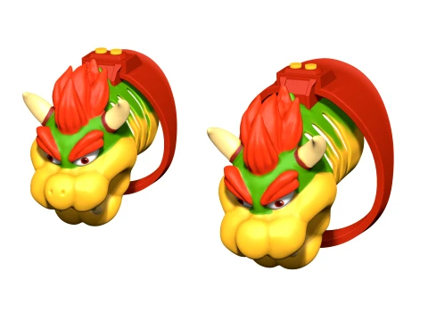 Keuschheitskäfig Bowser 3D Druckmodell