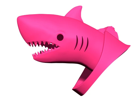 Chastity Cage shark 3D Print Model