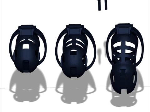 Chastity Cage 3D Print Model