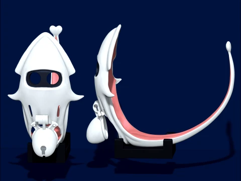 Chastity Cage Blooper 3D Print Model