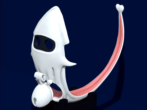 Chastity Cage Blooper 3D Print Model