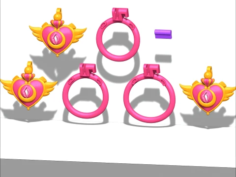 Hastity Cage Crisis Moon Compact 3D Print Model