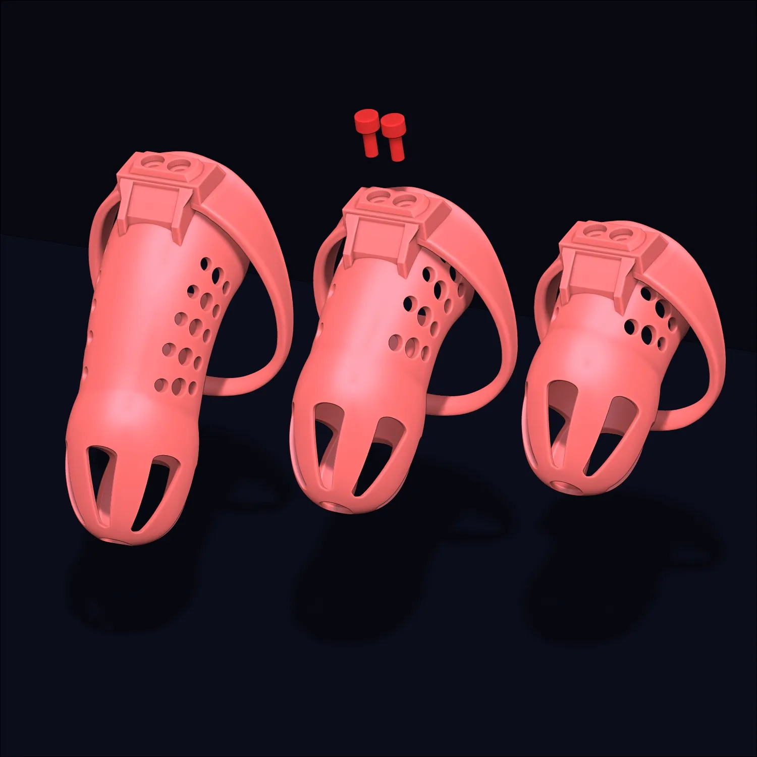 Chastity Cage 3D Print Model .c4d .max .obj .3ds .fbx .stl .blend 