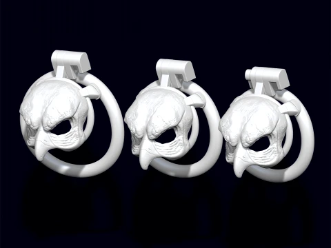 Bekaret Kafesi Strigiformes 3D Baskı Modeli