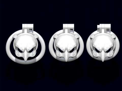 Chastity Cage Strigiformes 3D Print Model