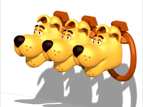 Chastity Cage Scooby Doo 3D Print Model