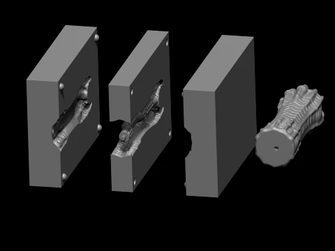Fantasy Masturbators with molds 3D Print Model