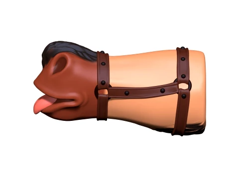 Masturbators horse with molds 3D Print Model