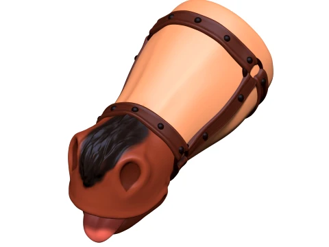 Masturbators horse with molds 3D Print Model