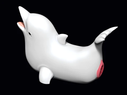 Masturbators Dolphin with molds 3D Print Model