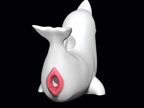 Masturbators Dolphin with molds 3D Print Model