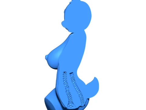 Stitch Masturbators with molds 3D Print Model