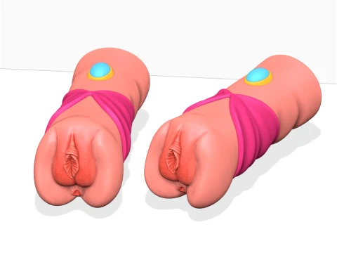 Masturbators with molds Peach 3D Print Model
