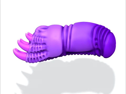 Fantasy alien Masturbators with molds 3D Print Model
