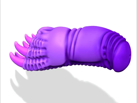 Fantasy alien Masturbators with molds 3D Print Model