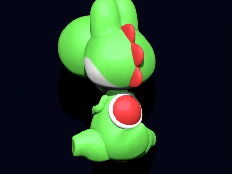 Masturbators yoshi with molds 3D Print Model