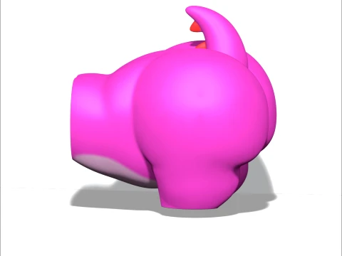 Masturbators Birdo with mold 3D Print Model