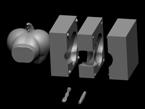 Masturbators Birdo with mold 3D Print Model
