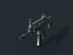 scar l camo 3D Модель