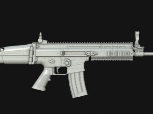 scar l camo 3D Модель