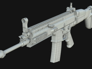 scar l camo 3D Модель