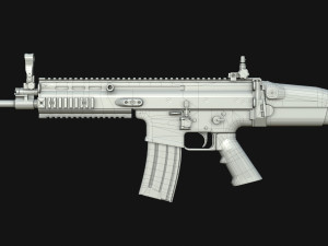 scar l camo 3D Модель