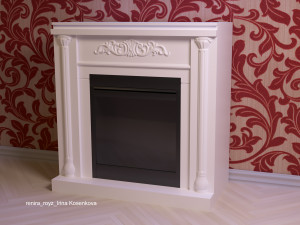 fireplace 3Dモデル